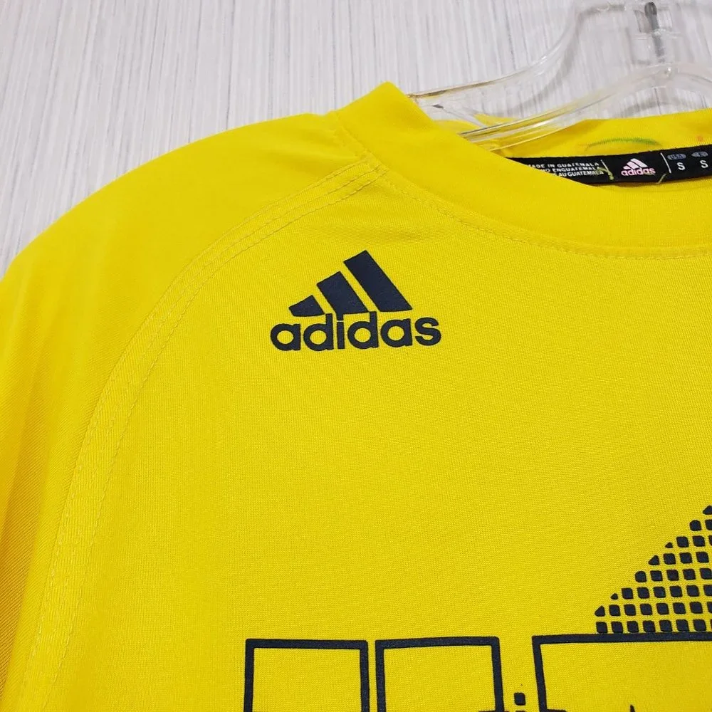 Adidas Michigan‎ University HAIL long sleeve graphic shirt
